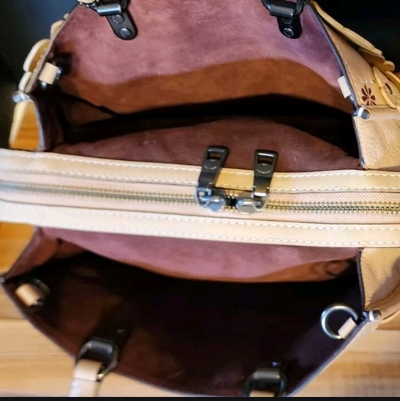 Coach 1941 Tea Rose Rogue 31 Satchel Purse Bag With Dust Bag - Picture 11 of 17